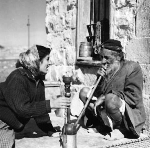 עולים מתימן במושב ברקת, 1963