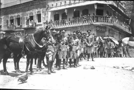 חגיגות נבי מוסא, 1932. המשטרה הצבאית הבריטית