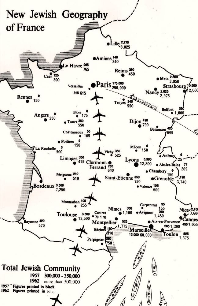 הקהילה היהודית בצרפת בעקבות ההגירה מאלג'יריה בשנת 1962