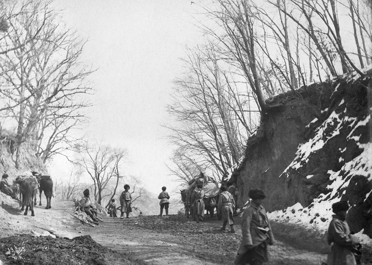 הצבא הרוסי במנצ'וריה. מנופי המקום (PHAL\1660124)