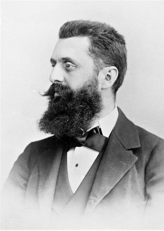 Theodor Herzl, about 1898 (GNZB\401808)