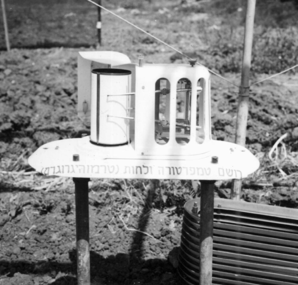 רושם טמפרטורה ולחות (טרמו היגרוגרף)