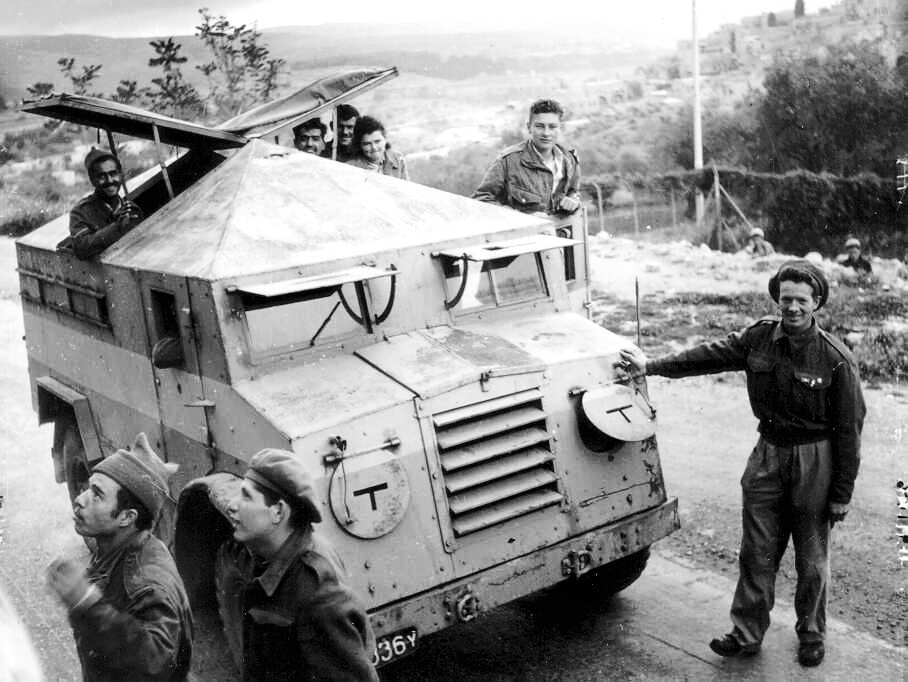 מכונית משוריינת של הפלמ"ח, 1948