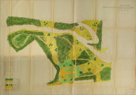 ברעם, מפת סימון גוש וחלוקה לחלקות, 1982 (KL20M\2882)