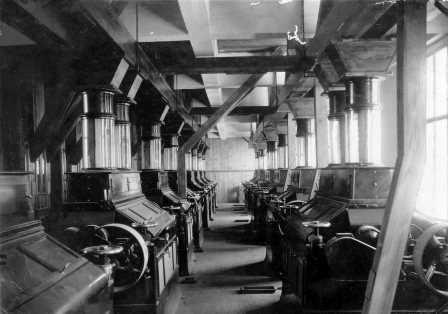 Inside look of the halls of the great mills (PHG\1001325 )