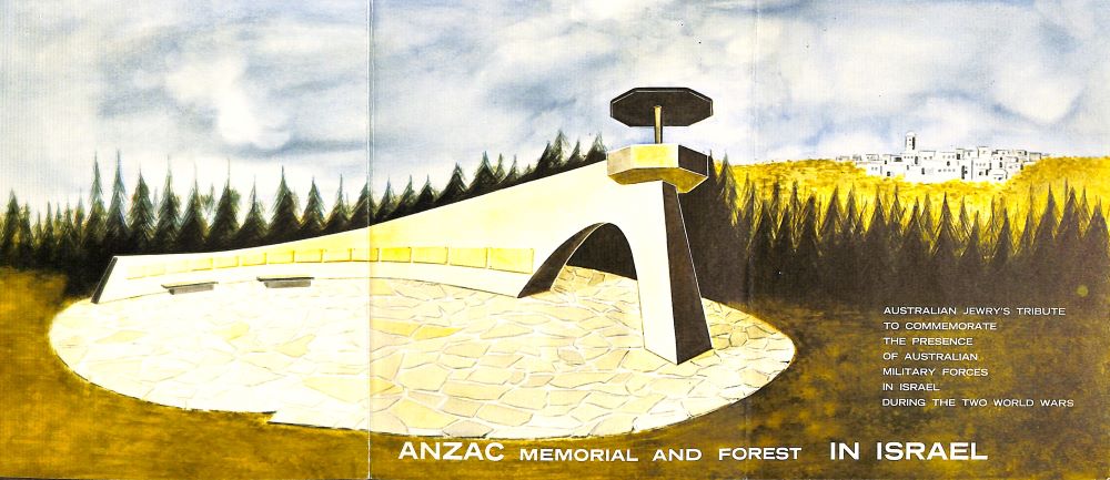   ANZAC Memorial – an invitation to the dedication ceremony (KKL5\30839)​